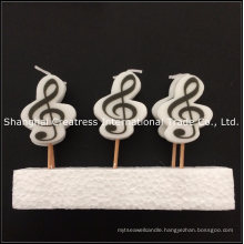 Attractive Appearance Note Shape Cute Birthday Candle for Decoration